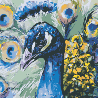 Malování podle čísel - PÁV Rozměr: 80x100 cm, Rámování: vypnuté plátno na rám